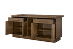 Counter Height Bar - Latte Finish - Grand Goldman Shop
