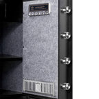 Safe 2.2 Cubic Feet Home Safe Steel for Cash Gold 15.75x13x23.6 inch | Premium Home Decor - Grand Goldman