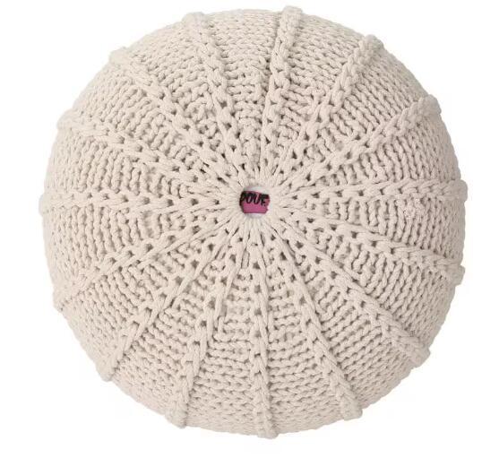 KNITED POUF - Grand Goldman Shop