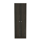 Multistorage Cabinet, Double Door, Five Shelves -Espresso / Black | Premium Home Decor - Grand Goldman