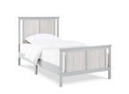 Connelly Reversible Panel Twin Bed Gray/Rockport Gray | Premium Home Decor - Grand Goldman