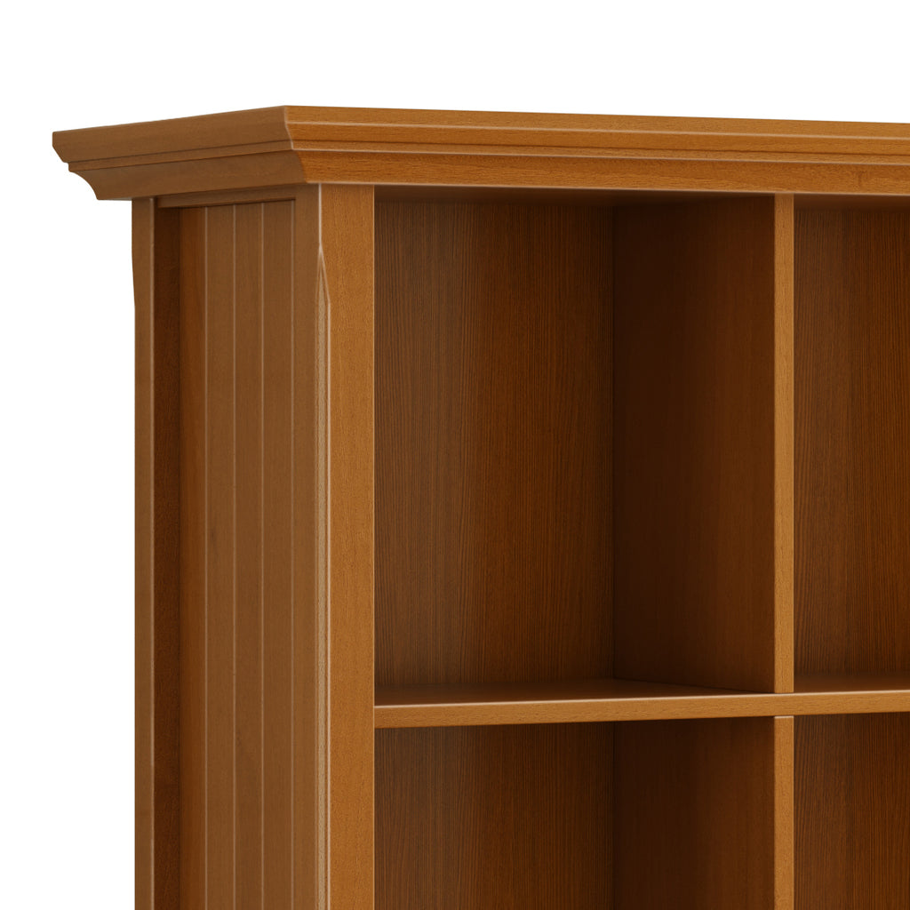 Stylish Acadian - 9 Cube Bookcase and Storage Unit - Light Golden Brown - Available at Grand Goldman