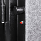 Fireproof Safe Vault 4.39 Cubic Ft Black Steel Secure Storage - Grand Goldman