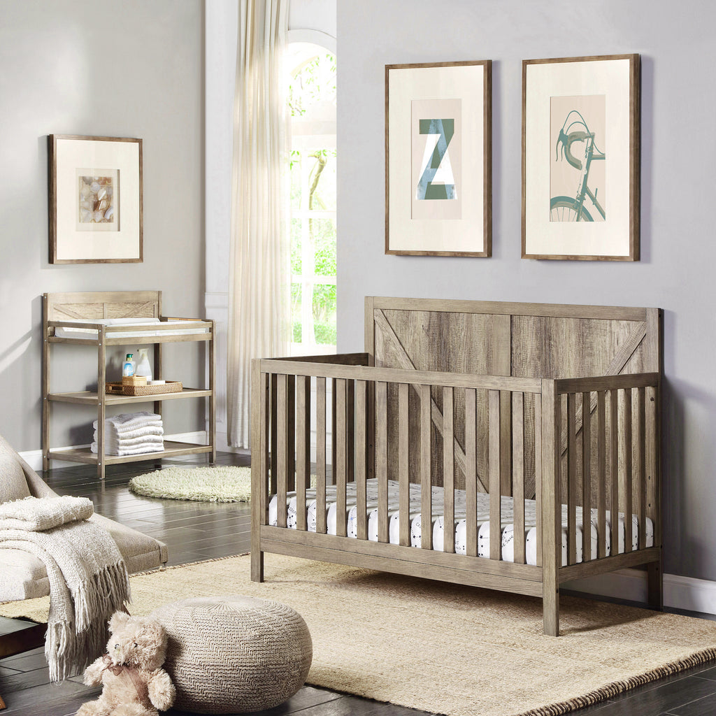 Barnside Changing Table Vintage Chestnut | Premium Home Decor - Grand Goldman