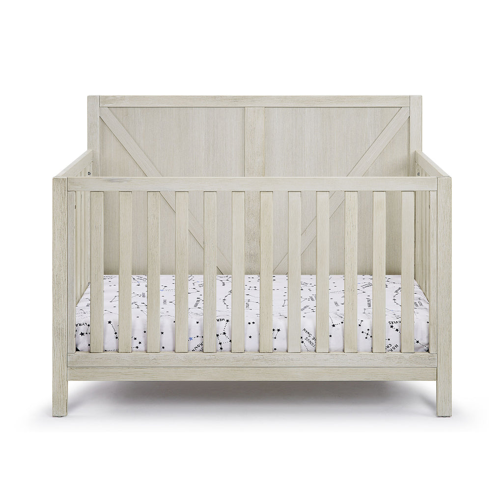 Barnside 4-in-1 Convertible Crib Washed Gray | Premium Home Decor - Grand Goldman