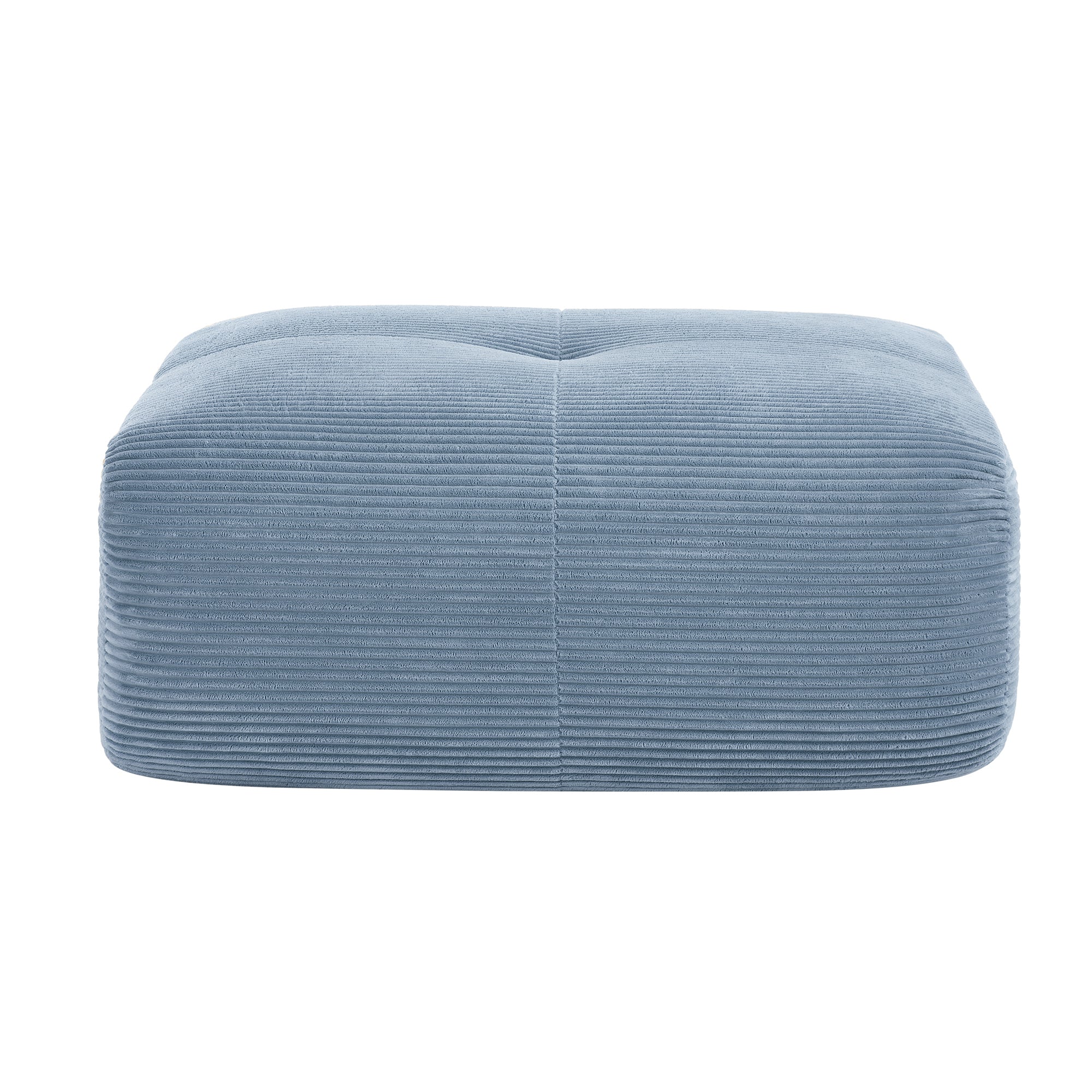 Hamlet LSF&RSF Corner Sofa W/Pillows Corduroy- Blue - Grand Goldman Shop