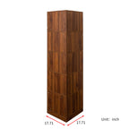 Corner Book Shelf - 5 Tier Corner Bookshelf  Bookcase with Baffle, Freestanding L Shaped Display Shelf Stand with led lights for Home Office, Living Room, Bedroom, Kitchen - Grand Goldman Shop