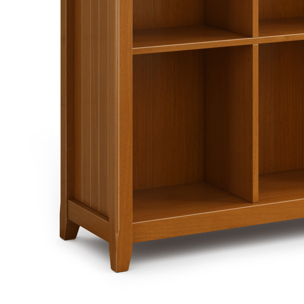 Acadian - 9 Cube Bookcase and Storage Unit - Light Golden Brown | Premium Home Decor - Grand Goldman