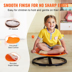VEVOR Elephant Kids Swivel Chair, 220 LBS Capacity, 360° Spinning Chair, Autistic Kids Sensory Toy Chair with Non-Slip Metal 