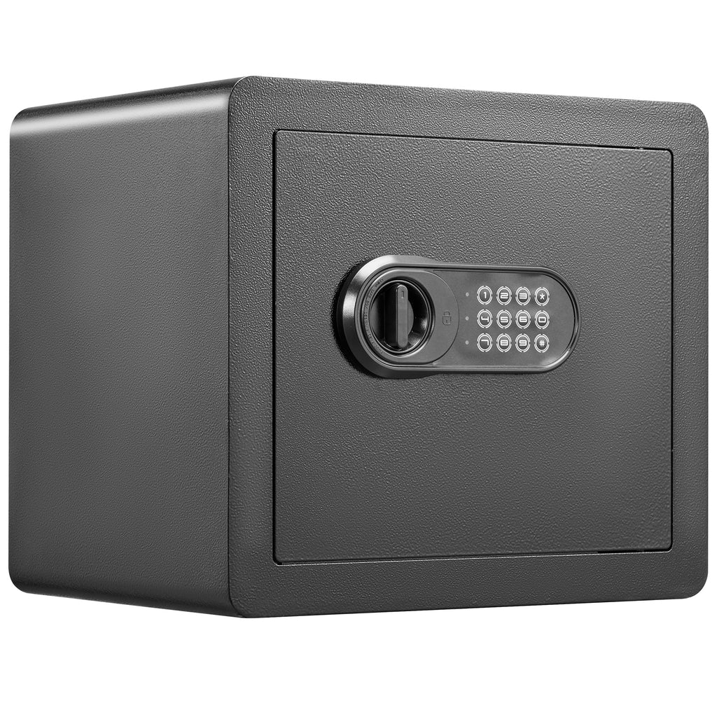 Safe 1.2 Cubic Feet Home Safe Steel for Cash Gold 15.8x11.8x13.8 inch - Grand Goldman