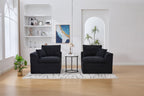 UNITED WE WIN Modular Sectional Sofa Cloud Couch,Comfy Cloud Modern Sofa,2 Seater with Cushion Covers Removable Furniture for Living Room Bedroom Apartments Dorms,No Assembly Required - Grand Goldman Shop