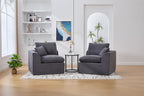 UNITED WE WIN Modular Sectional Sofa Cloud Couch,Comfy Cloud Modern Sofa,2 Seater with Cushion Covers Removable Furniture for Living Room Bedroom Apartments Dorms,No Assembly Required - Grand Goldman Shop