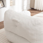 Bean Bag Chair, Bean Bag Sofa Chair with Armrests Stuffed High-Density Foam, Lazy Sofa Comfy Chairs BeanBag Chair for Adults in Living Room,Bedroom Reading - Grand Goldman Shop