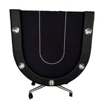 INO Design 94' Fodable Poker Table for 10 players, Black - Grand Goldman