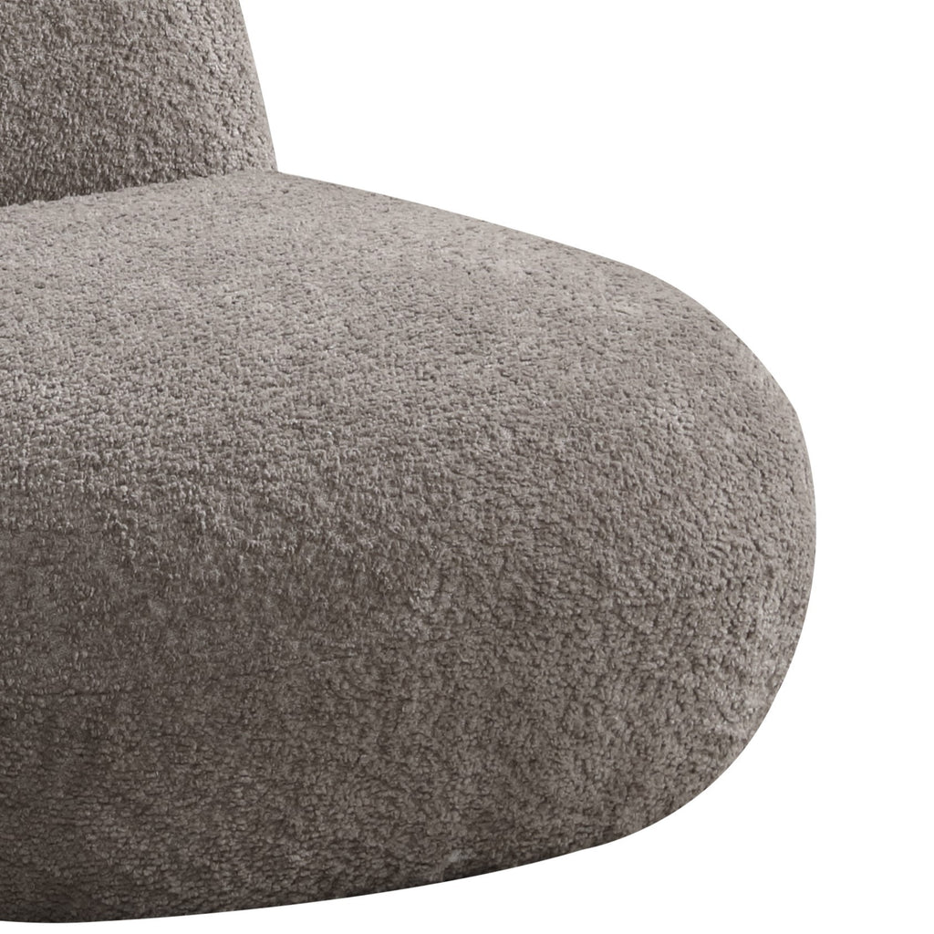 Weston 21.5'W Brown Chenille Deer-Shaped Kids Chair | Premium Home Decor - Grand Goldman