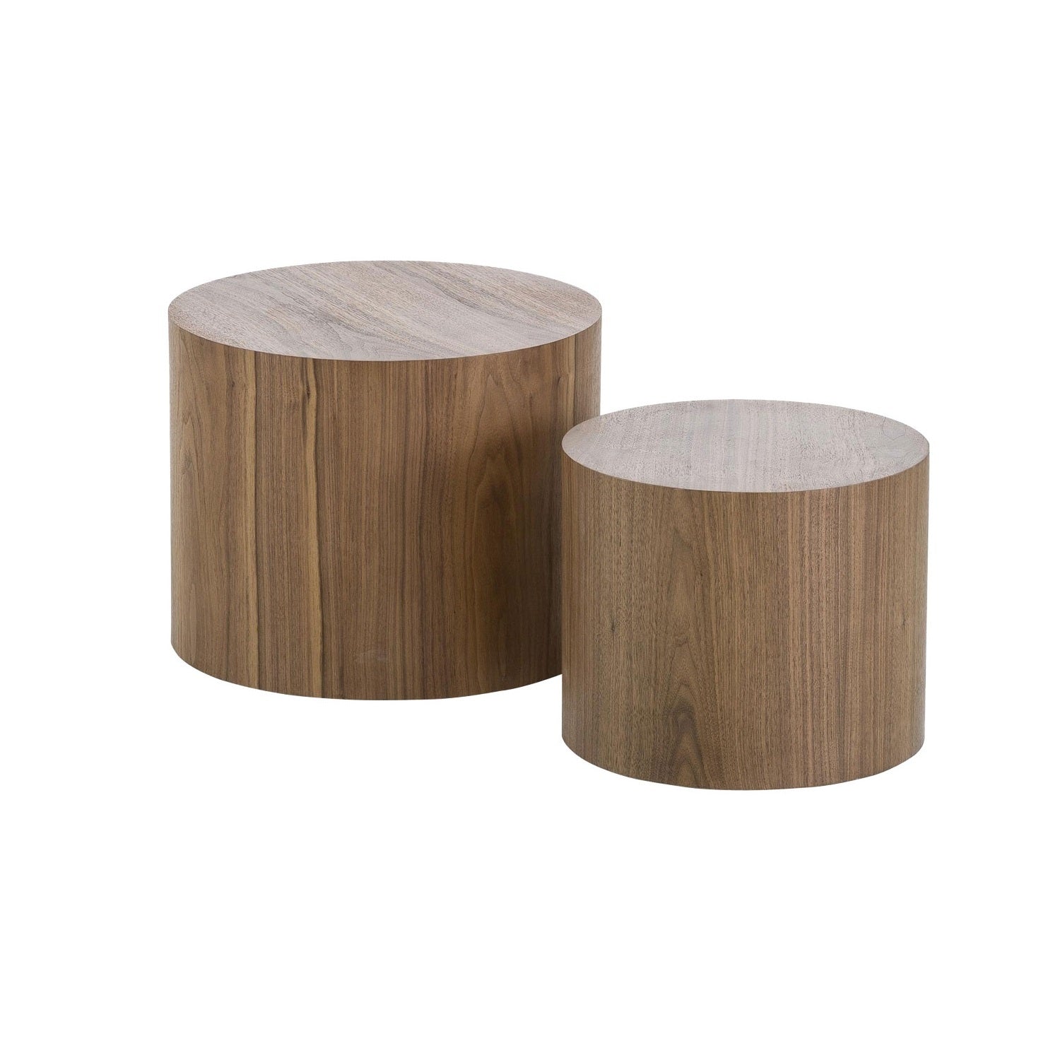 MDF with ash/oak/walnut veneer sidetable/coffee table/end table/ottoman(walnut) - Grand Goldman Shop