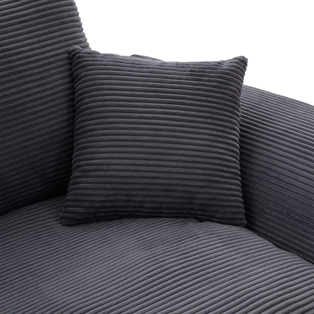 UNITED WE WIN Modular Sectional Sofa Cloud Couch,Comfy Cloud Modern Sofa,2 Seater with Cushion Covers Removable Furniture for Living Room Bedroom Apartments Dorms,No Assembly Required - Grand Goldman Shop