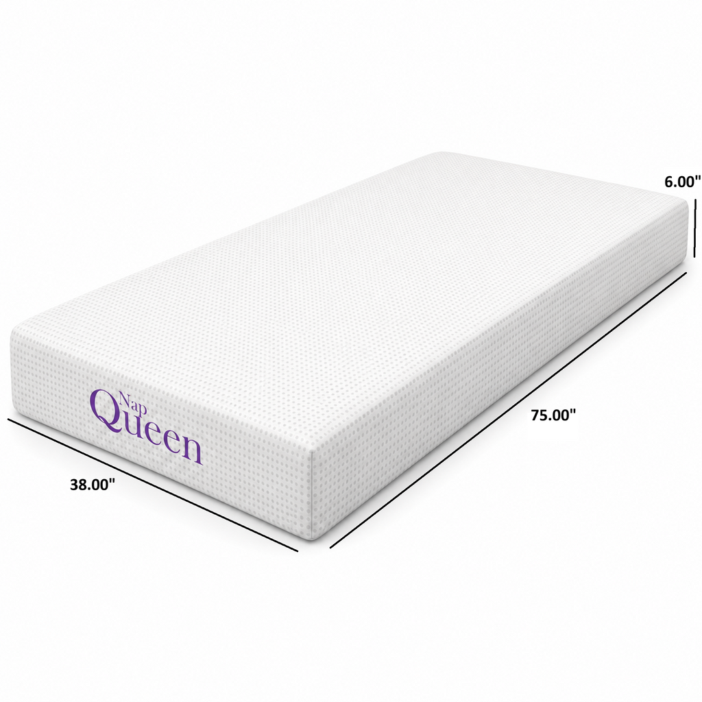 NapQueen 6 inch Twin size Memory Foam Mattress - Grand Goldman Shop
