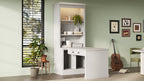 83.4'Tall Bookshelf with Writing Desk, Modern Bookcase with Study Desk, Workstation with Storage Shelf,Storage Bookcase with 