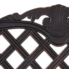 Cast Aluminum Bar Stool - Grand Goldman Shop