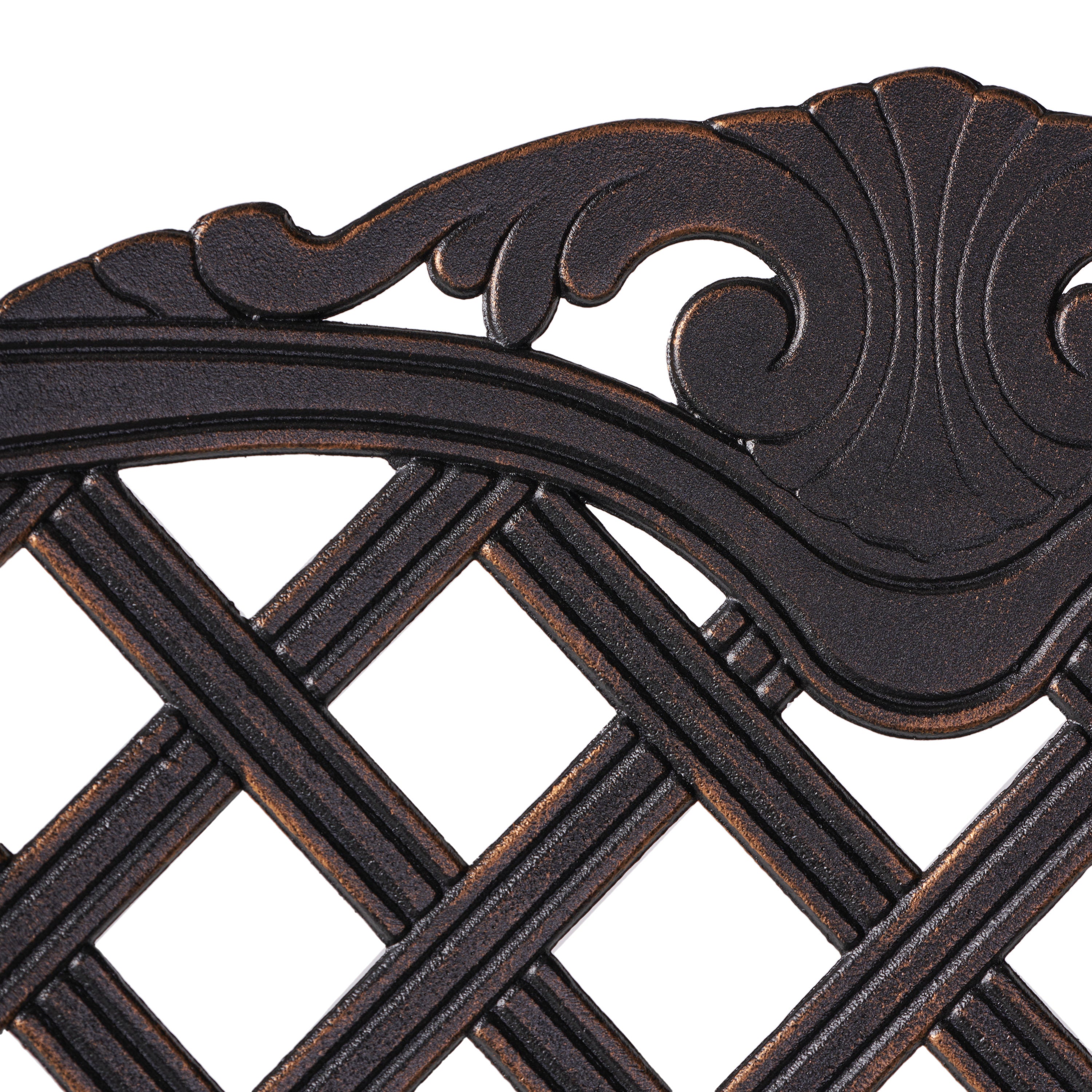 Cast Aluminum Bar Stool - Grand Goldman Shop