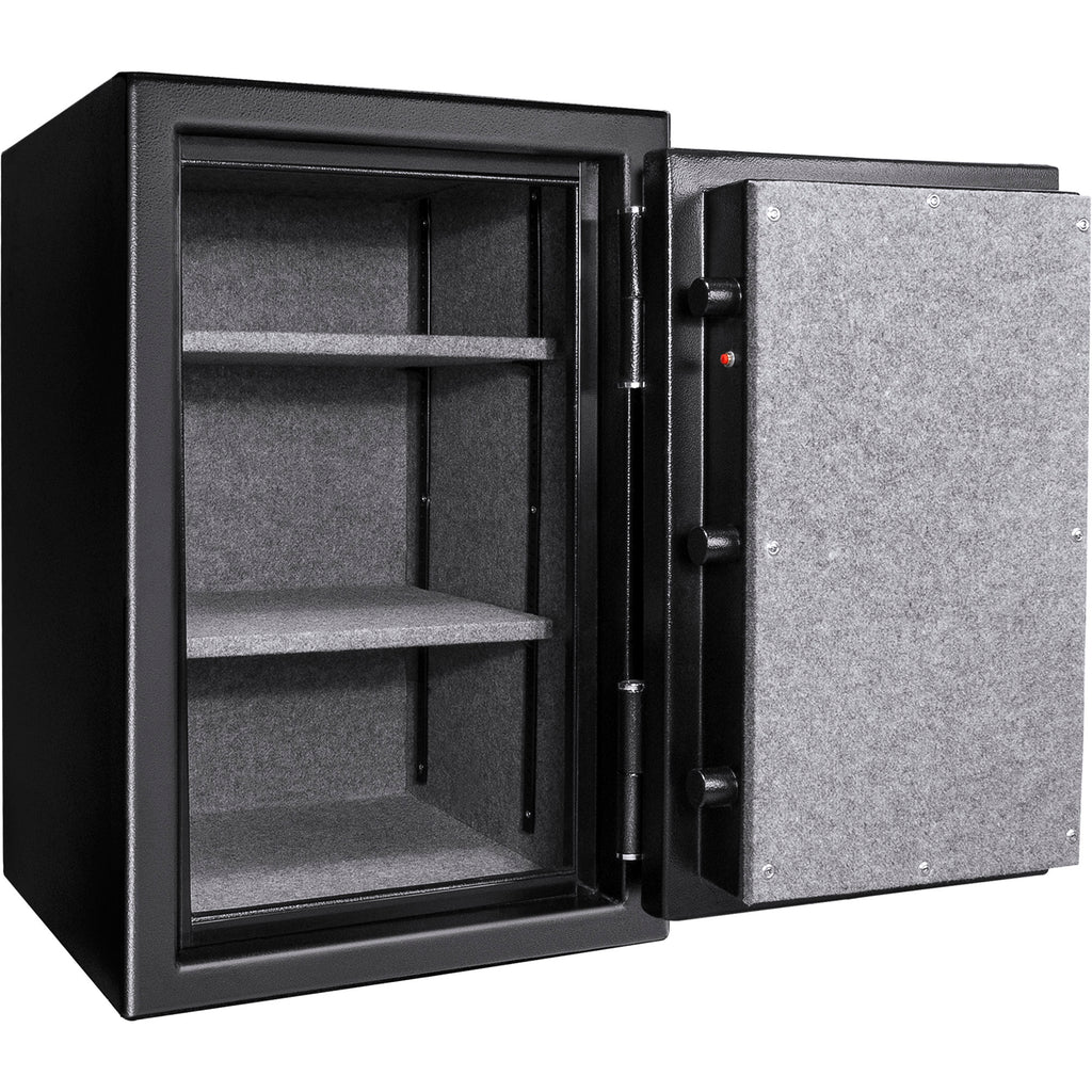 Fireproof Safe Vault 4.39 Cubic Ft Black Steel Secure Storage - Grand Goldman