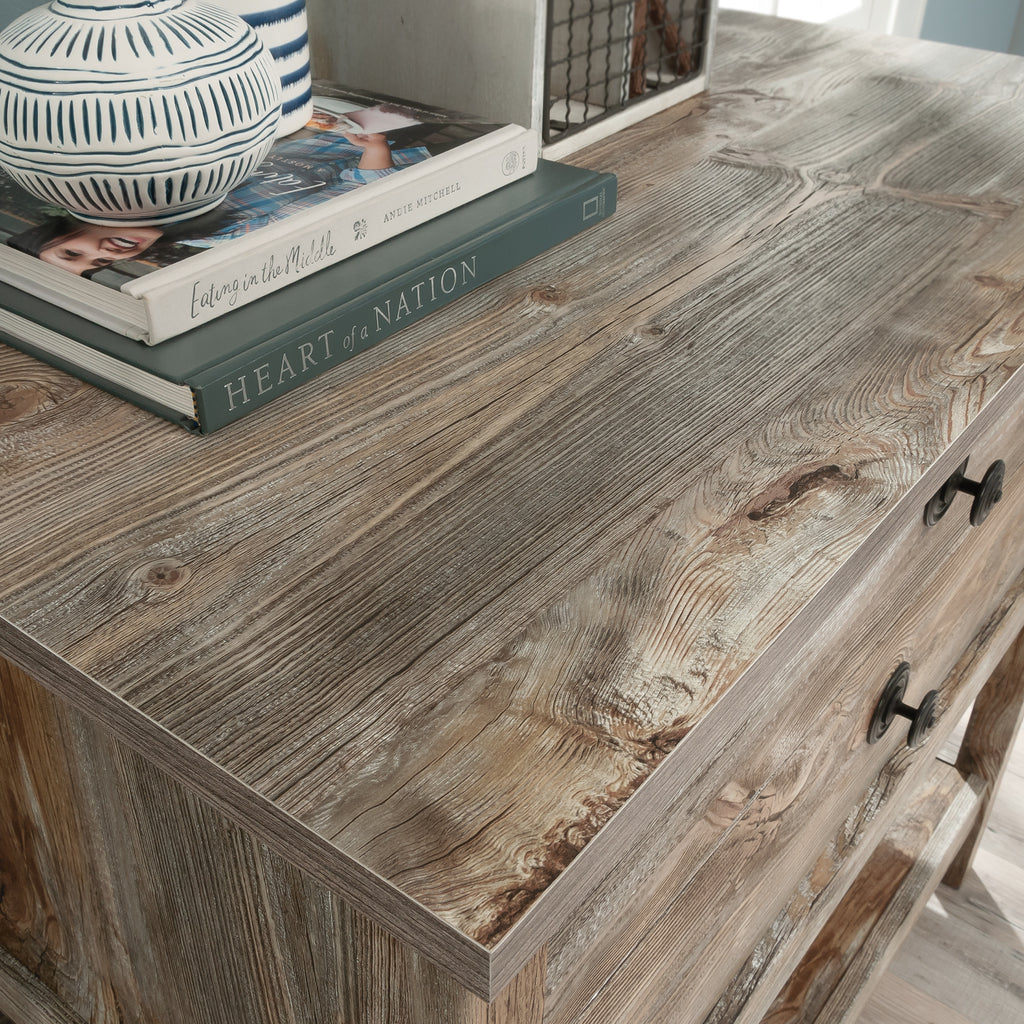 Lateral File with Rustic Style, Brown finish | Premium Home Decor - Grand Goldman