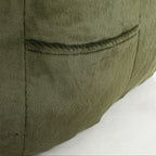 Beanbag Chair, Beanbag Sofa Chair with Armrests Stuffed High-Density Foam, Lazy Sofa Comfy Chairs Beanbag Chair for Adults in Living Room, Bedroom Reading - Grand Goldman Shop