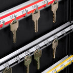 200 Key Adjustable Key Cabinet With Key Lock - Grand Goldman