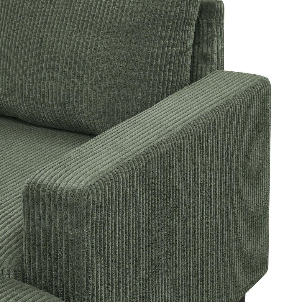 Cordory Upholstered Modular Sectional with 2 Ottomans - Grand Goldman Shop