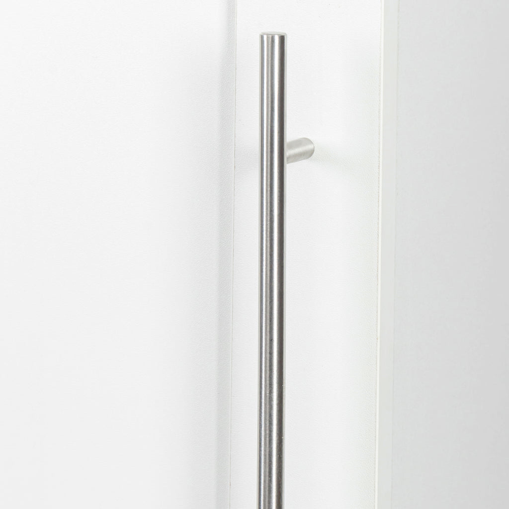 Stackable Wall Mounted Storage Cabinet, 15.75' D x 15.75' W x 70.87' H, White - Grand Goldman Shop