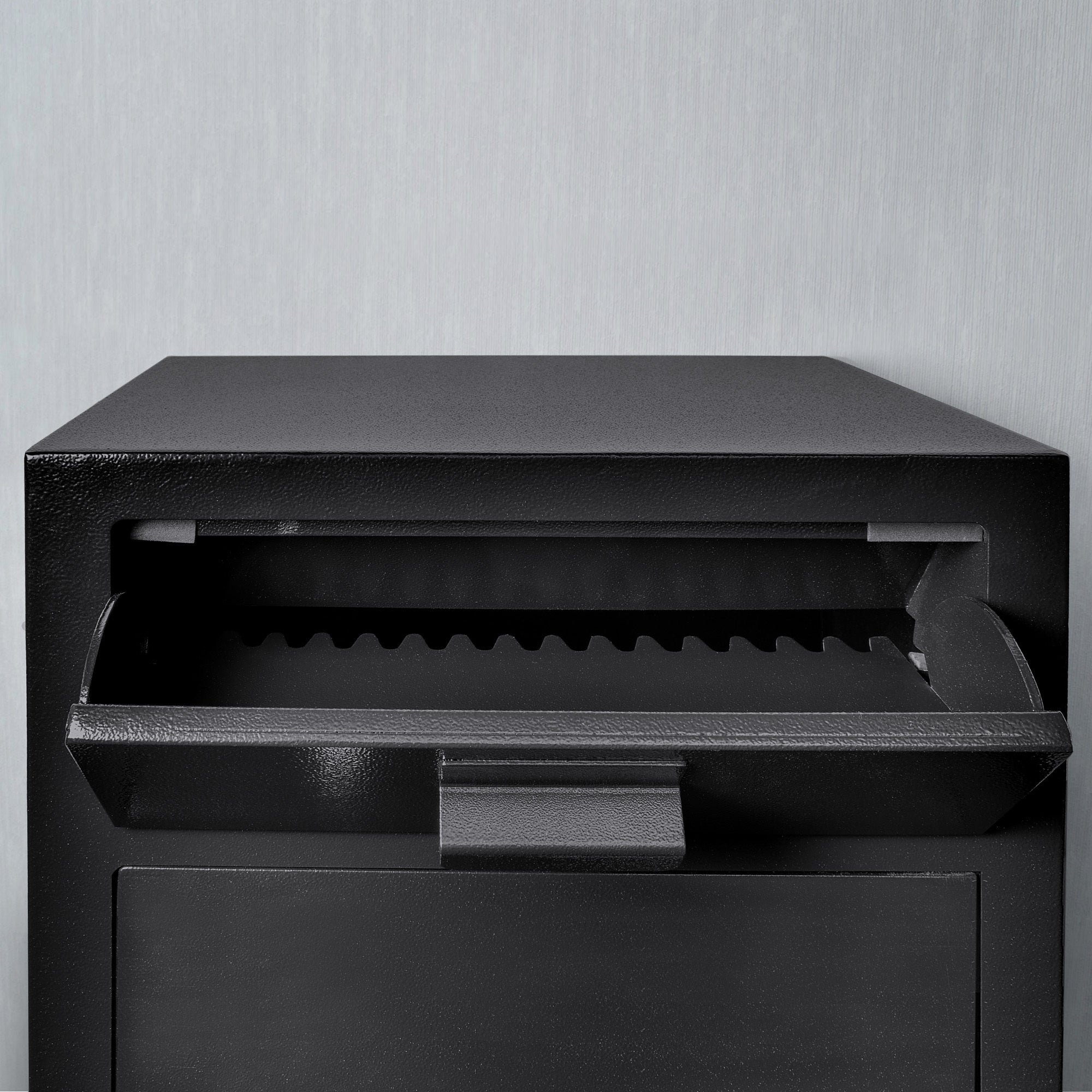 Digital Keypad Depository Safe Steel Construction Black 1.1 Cu Ft - Grand Goldman