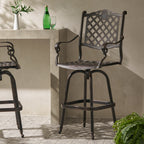 Cast Aluminum Bar Stool - Grand Goldman Shop