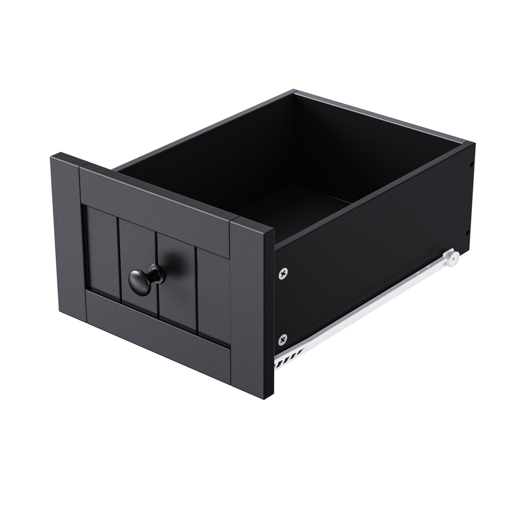 K&K 53inch Large Kitchen Island with 2 Bar Stools, Power Outlet,Door Internal Storage Rack, Kitchen Storage Cart on 5 Wheels with Drop Leaf, 5 Open Side Racks, 3 Drawers,Black (Three Packages) - Grand Goldman Shop