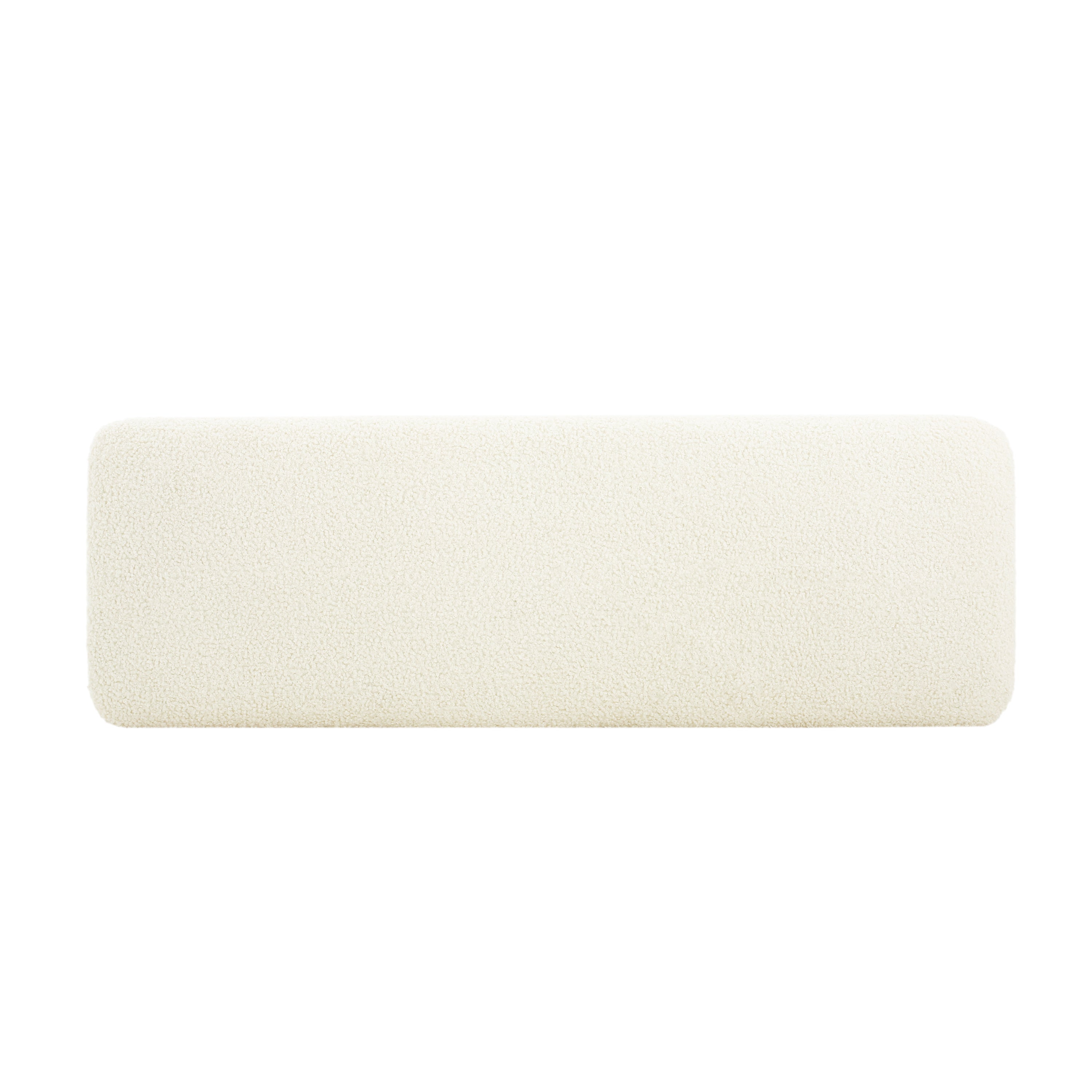 Comfortable Ottoman, White - Grand Goldman Shop