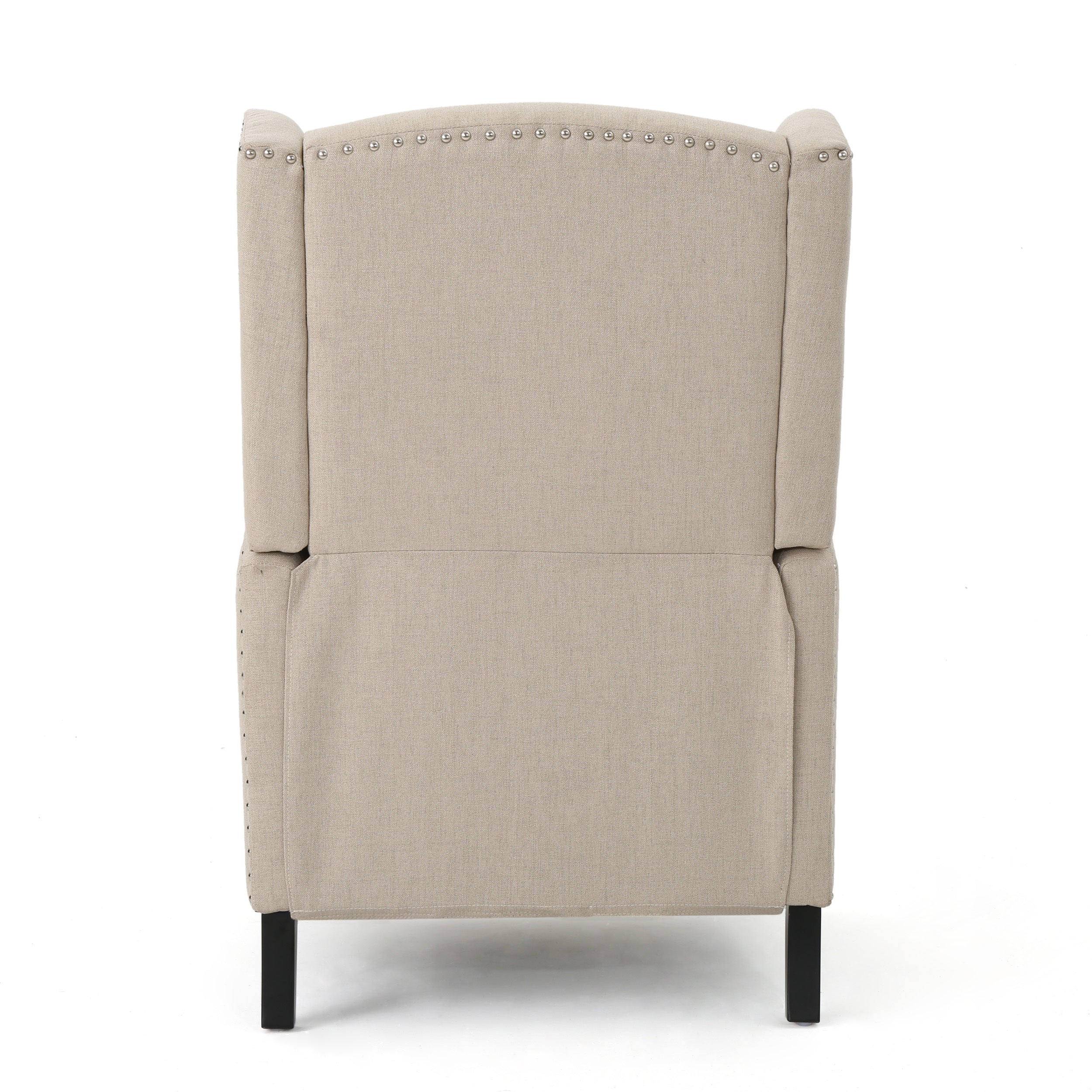 Westeros Wing Back Fabric Upholstered Recliner - Grand Goldman Shop