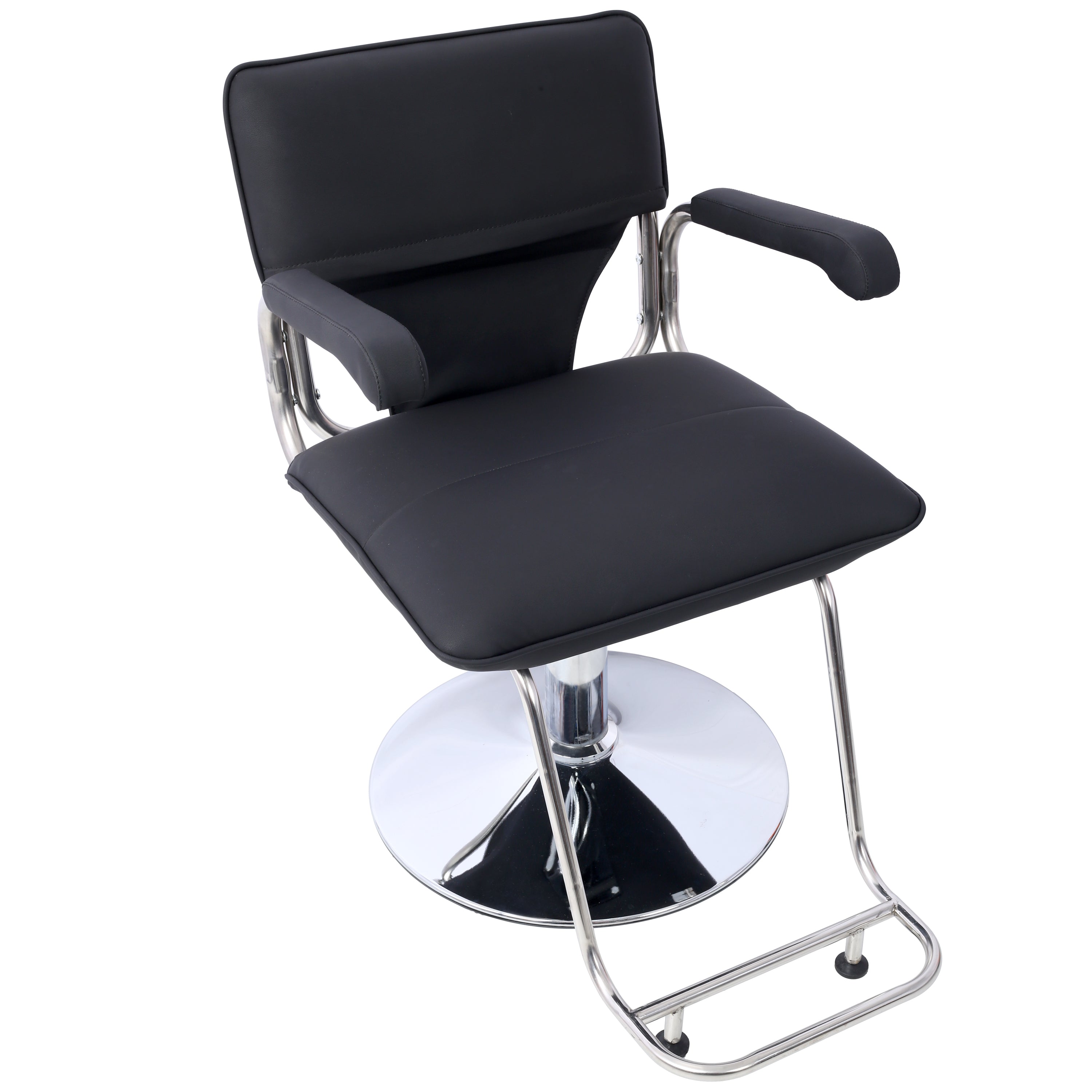 Stainless steel frame,Fashion style Hair Salon Chair Styling Heavy Duty Hydraulic Pump Barber Chair Beauty Shampoo Barbering 