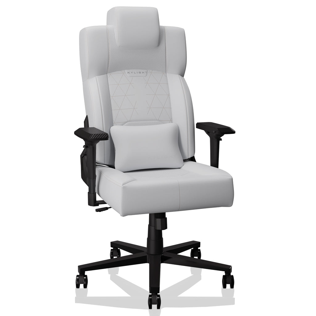 BestOffice PC Gaming Chair Ergonomic Office Chair Desk Chair with Lumbar Support Flip Up Arms Headrest PU Leather Executive H