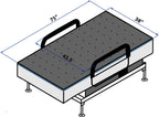 Twin Adjustable Sit to Stand Bed W/ Remote with Convenient Lift Twin - Grand Goldman Shop