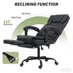 Faux Leather Massage Desk Chair,Office Chair,Reclining Chair - Grand Goldman