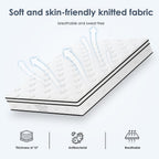 Queen Size Mattress,12 Inch Hybrid Mattress, Individually Pocketed Innerspring, Medium Firm - Grand Goldman Shop
