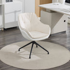 Modern Faux Leather Office Chair, Ergonomic Executive Desk Chair with High Back and Adjustable Features - Grand Goldman