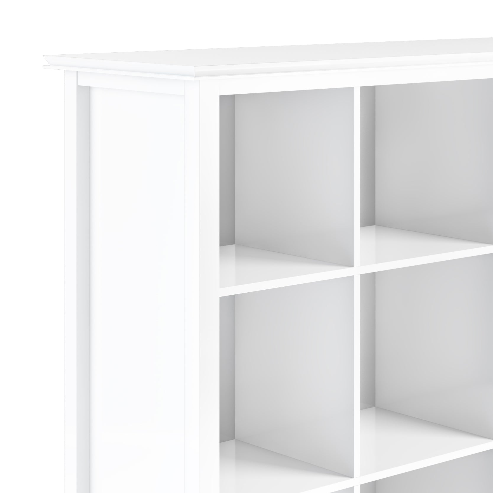 Artisan - 9 Cube Bookcase and Storage Unit - White | Premium Home Decor - Grand Goldman