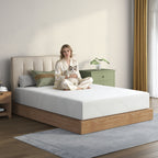 Full Size Memory Foam Mattress,10 Inch Bed Mattress,with Cooling Green Tea Gel, CertiPUR-US Certified,White - Grand Goldman Shop