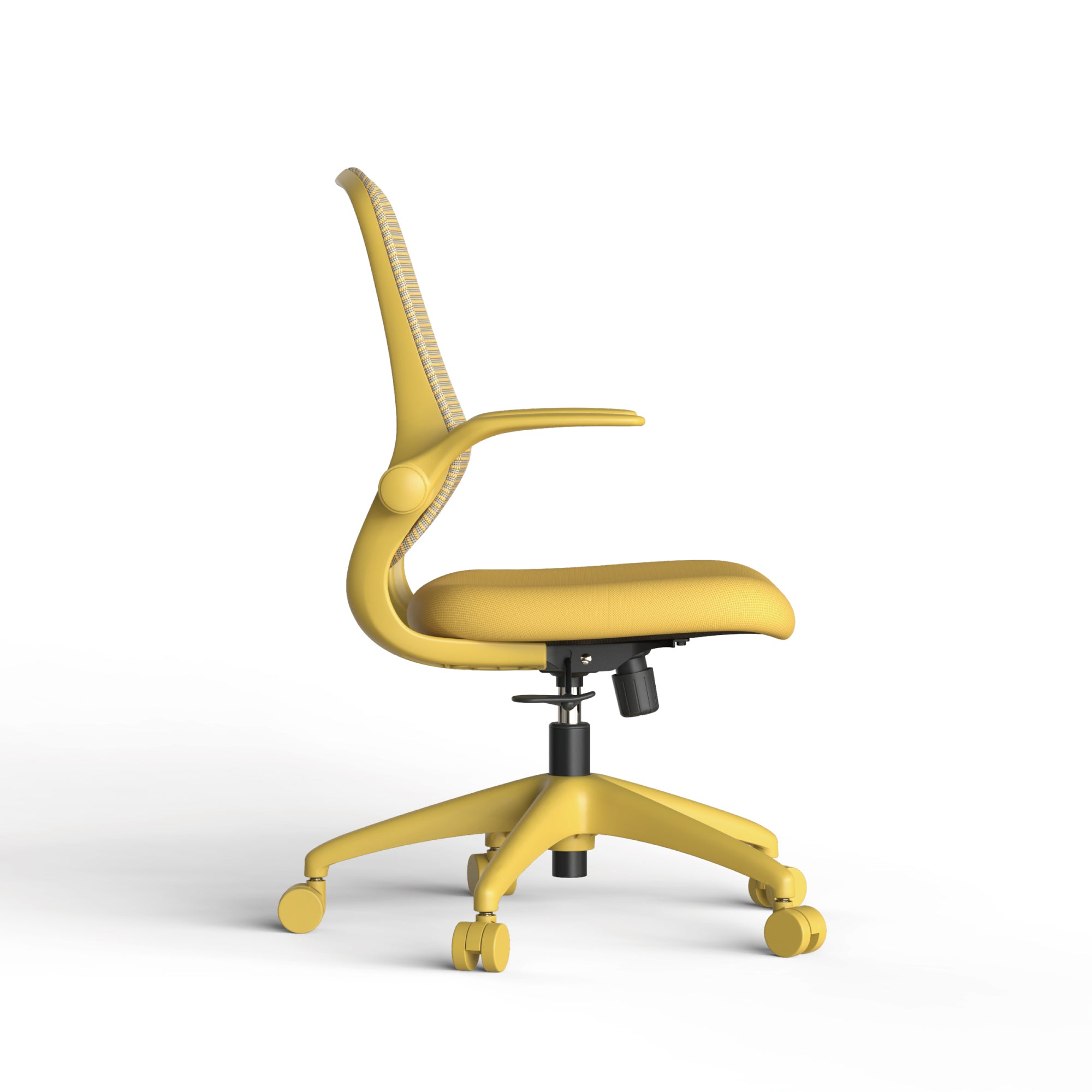 Ergonomic Color Office Chair 350LBS, Home Office, Mesh Back, Integrated Molded Foam, Comfortable Sitting, Flipping Armrest, F