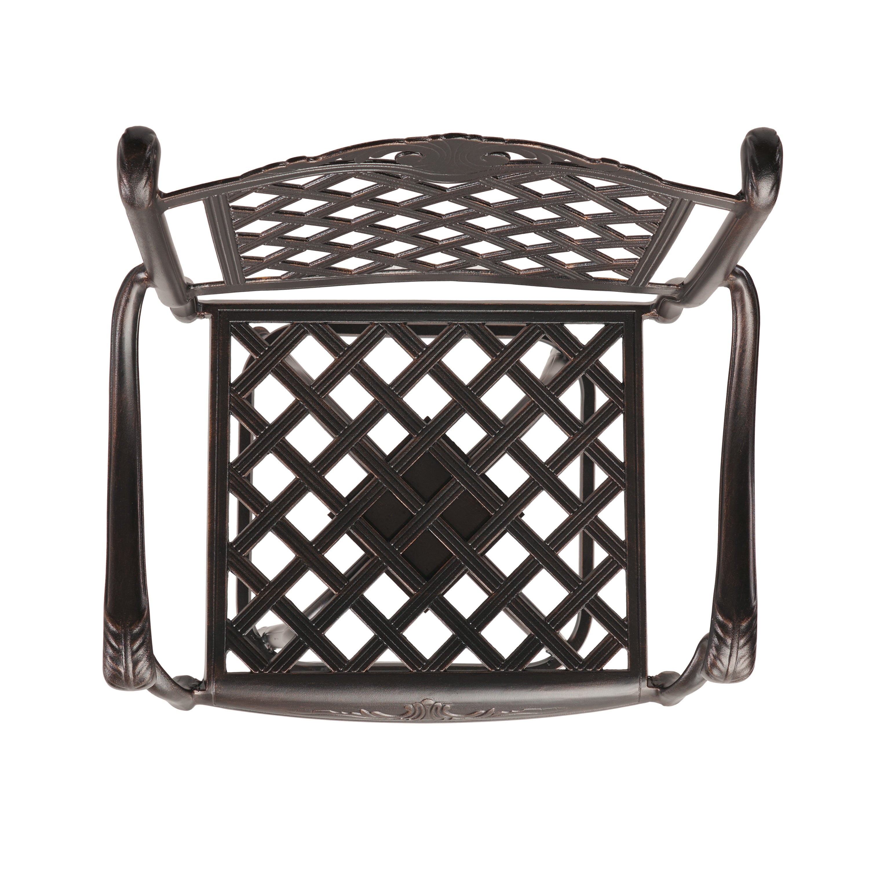 Cast Aluminum Bar Stool - Grand Goldman Shop