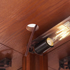 Glass Cabinet Lighted Corner Cabinet Corner Display Curio Cabinet, Glass Display With Light(Included)Bar Cabinet,Wine Cabinet with Adjustable Glass Shelves Carved Decoration OAK Light(Included) - Grand Goldman Shop
