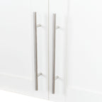 Stackable Wall Mounted Storage Cabinet, 11.81 'D x 31.50'W x 29.92 'H, White - Grand Goldman Shop