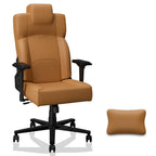 BestOffice PC Gaming Chair Ergonomic Office Chair Desk Chair with Lumbar Support Flip Up Arms Headrest PU Leather Executive H