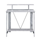Nypho Antique White & Black Finish Writing Desk | Premium Home Decor - Grand Goldman